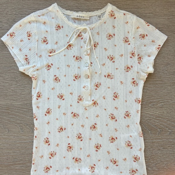 Doen Tops - Doen Lois Floral Pontelle XXS